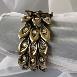 Peacock Wrap Cuff
